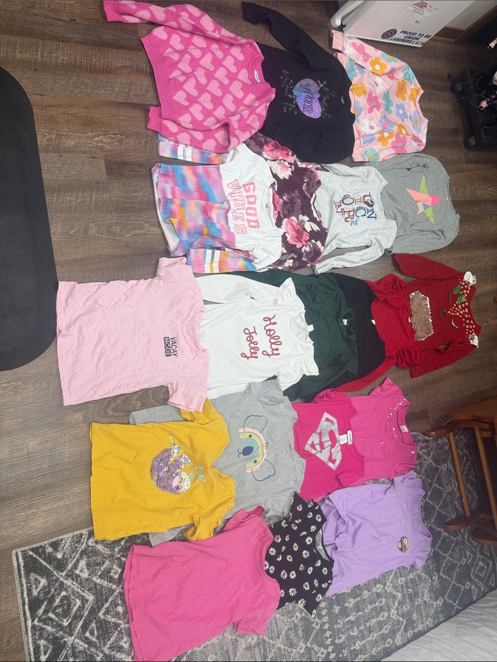 Girls shirt lot
